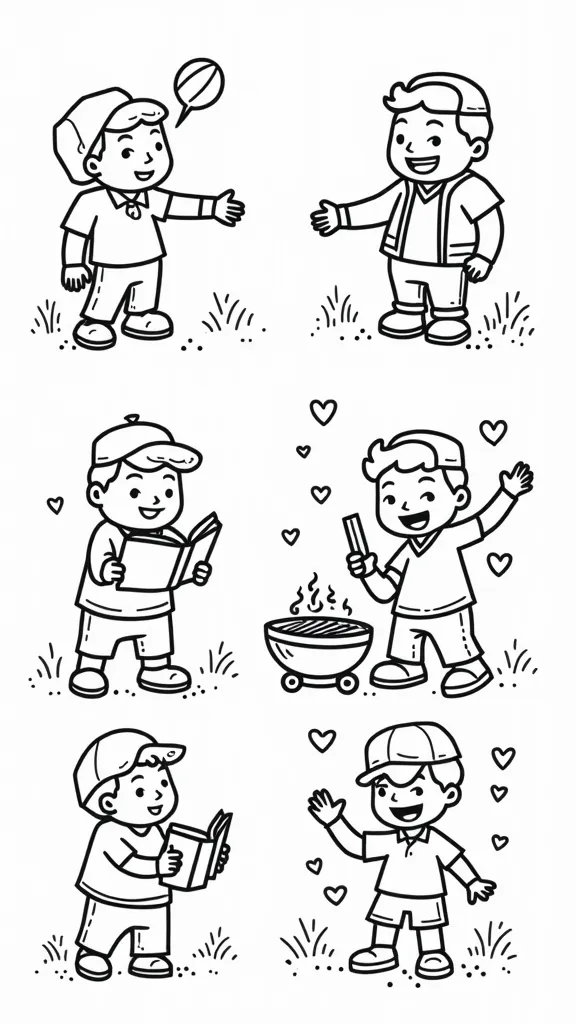 dad coloring pages to print